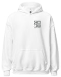 CART Hooded Sweatshirt - White w/ Chest Logo Unisex Fit