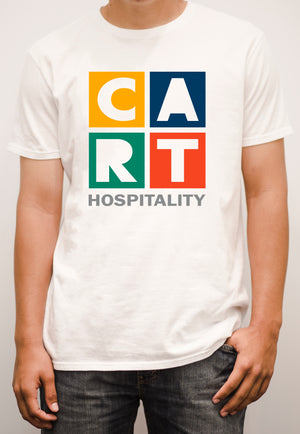 Short sleeve t-shirt - hospitality grey/multicolor logo