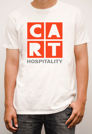 Short sleeve t-shirt - hospitality grey/red