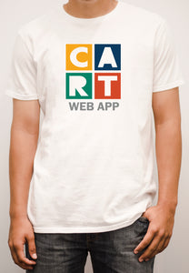 Short sleeve t-shirt - web application grey/multicolor logo