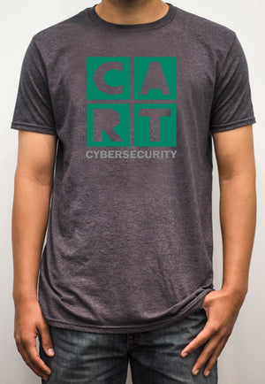 Short sleeve t-shirt - cybersecurity grey/green