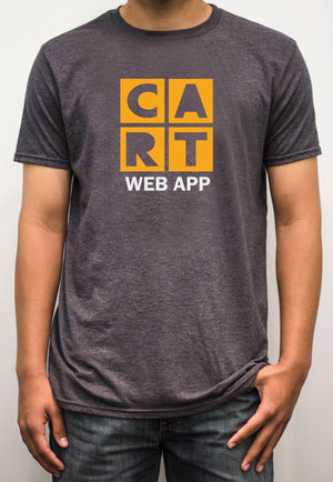 Short-Sleeve T-Shirt - Web App Yellow/White Logo