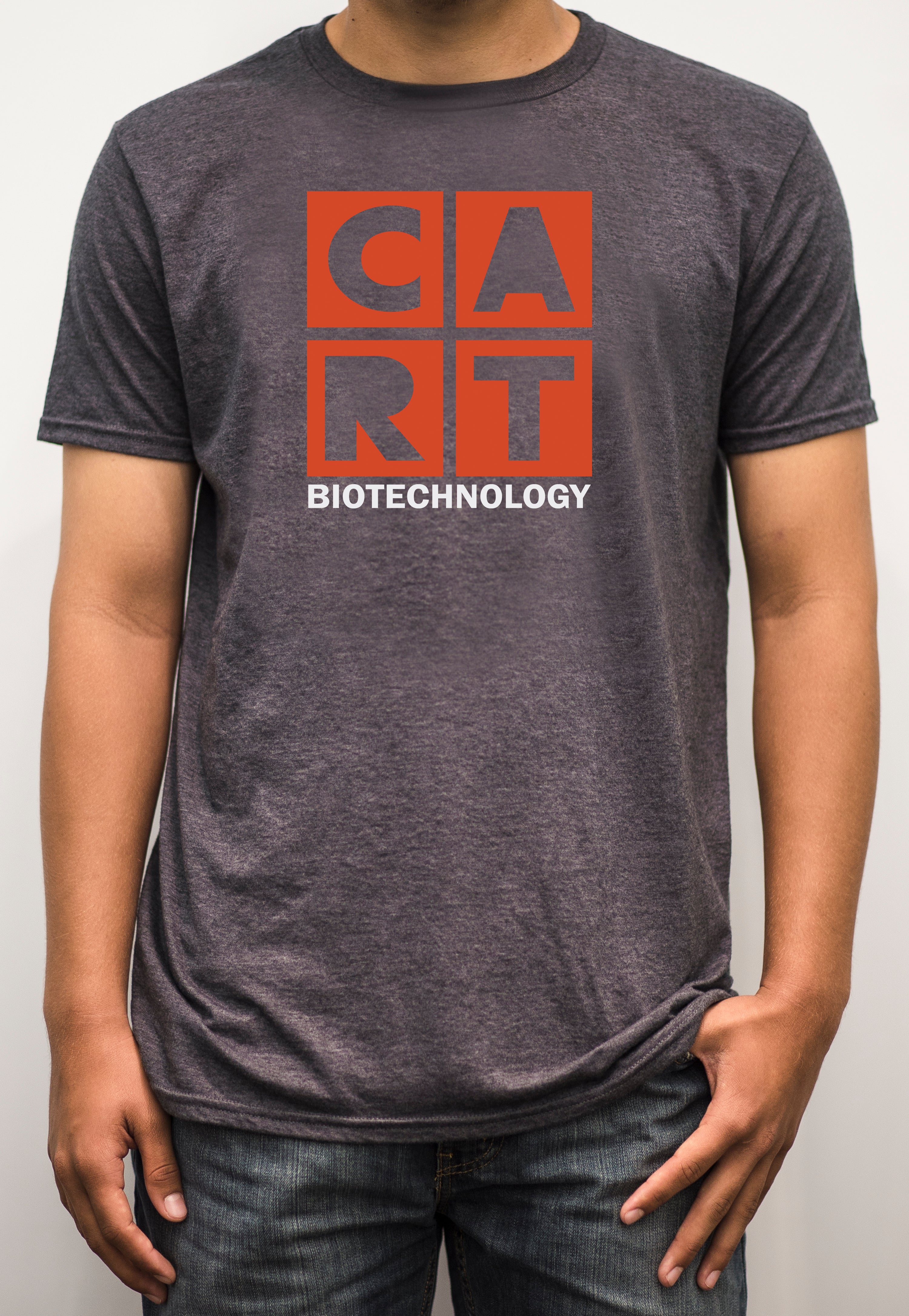 Short sleeve t-shirt - biotechnology white/red