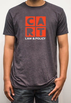 Short sleeve t-shirt -  law & policy grey/red