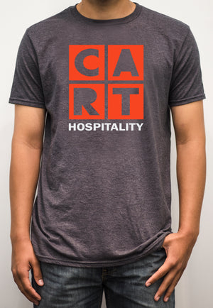 Short sleeve t-shirt - hospitality white/red