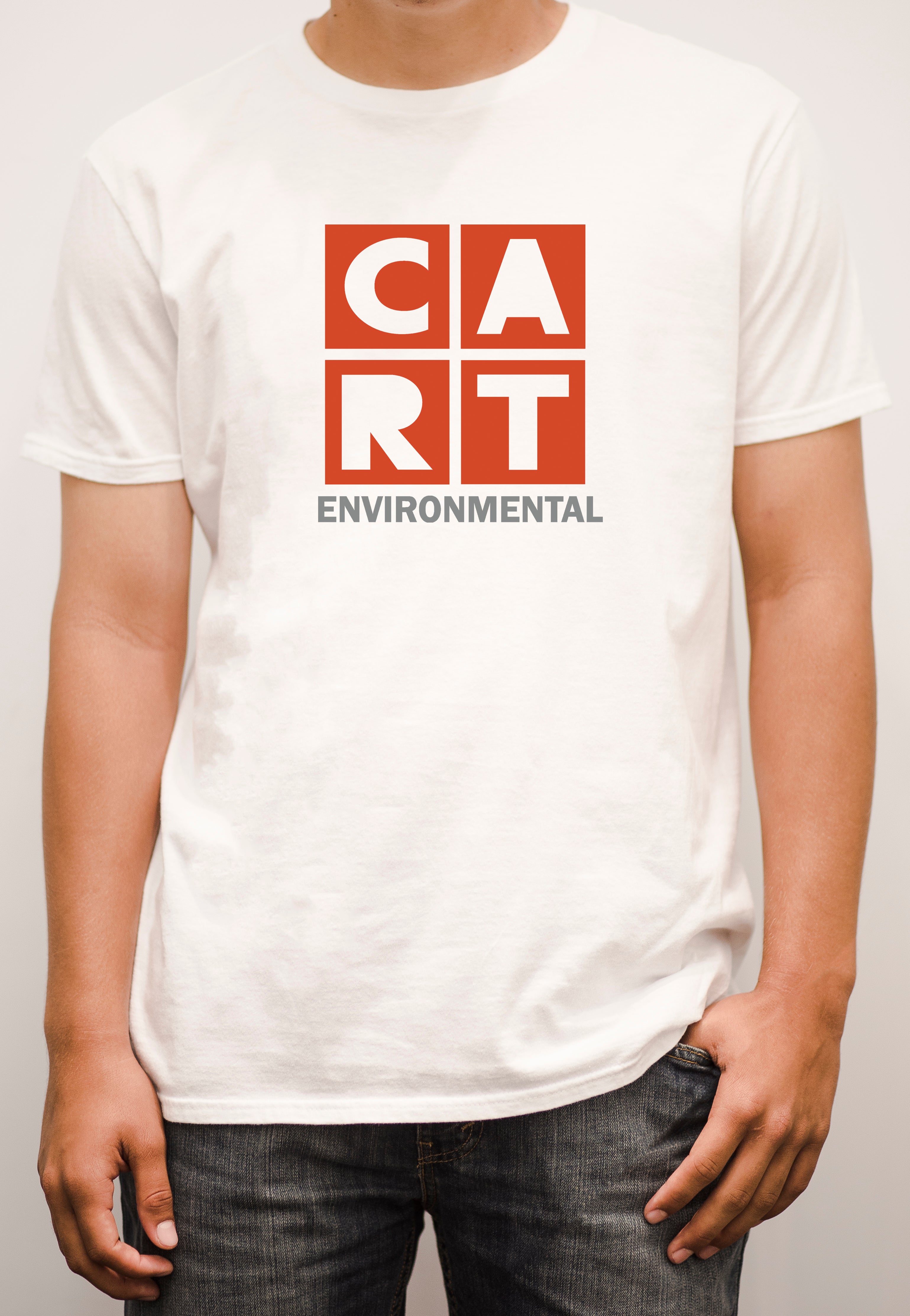 Short sleeve t-shirt - environmental grey/red