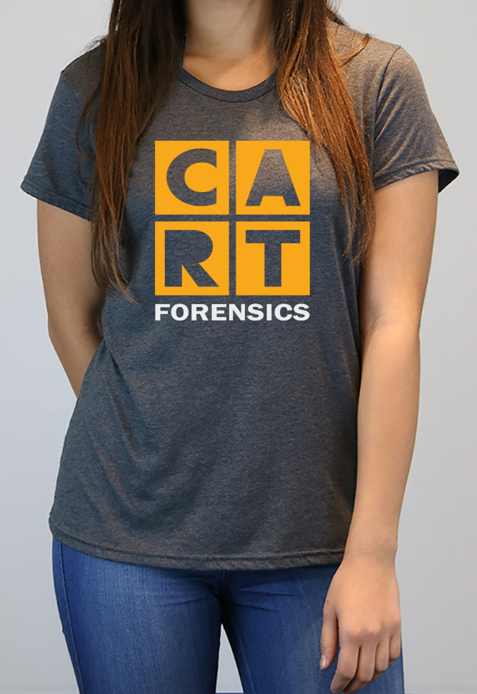 Women's short sleeve t-shirt - forensics yellow/white