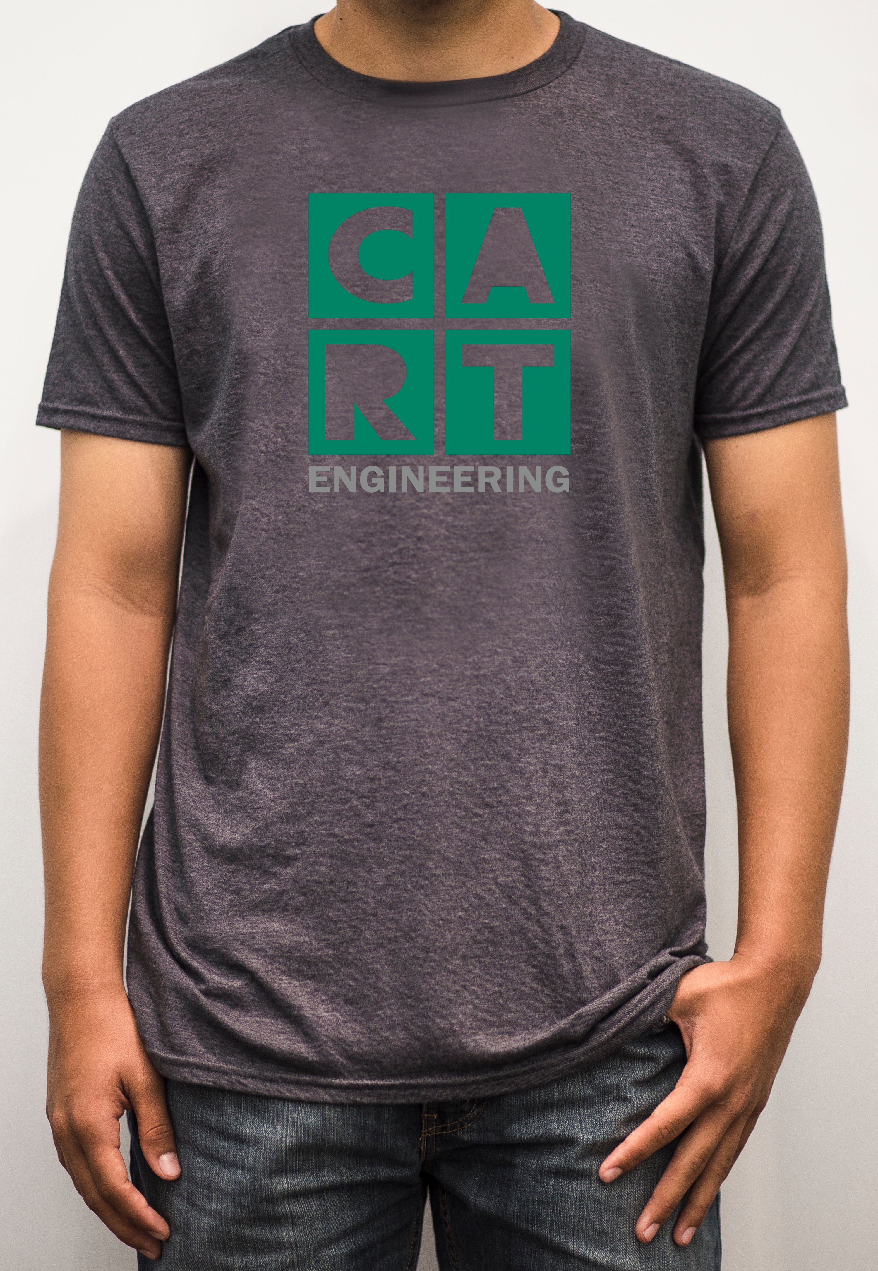 Short sleeve t-shirt - engineering grey/green