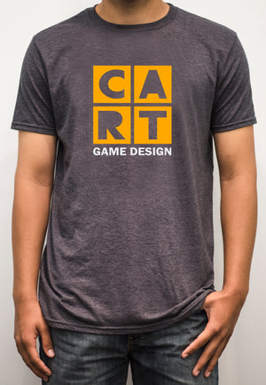 Short sleeve t-shirt -  game design white/yellow
