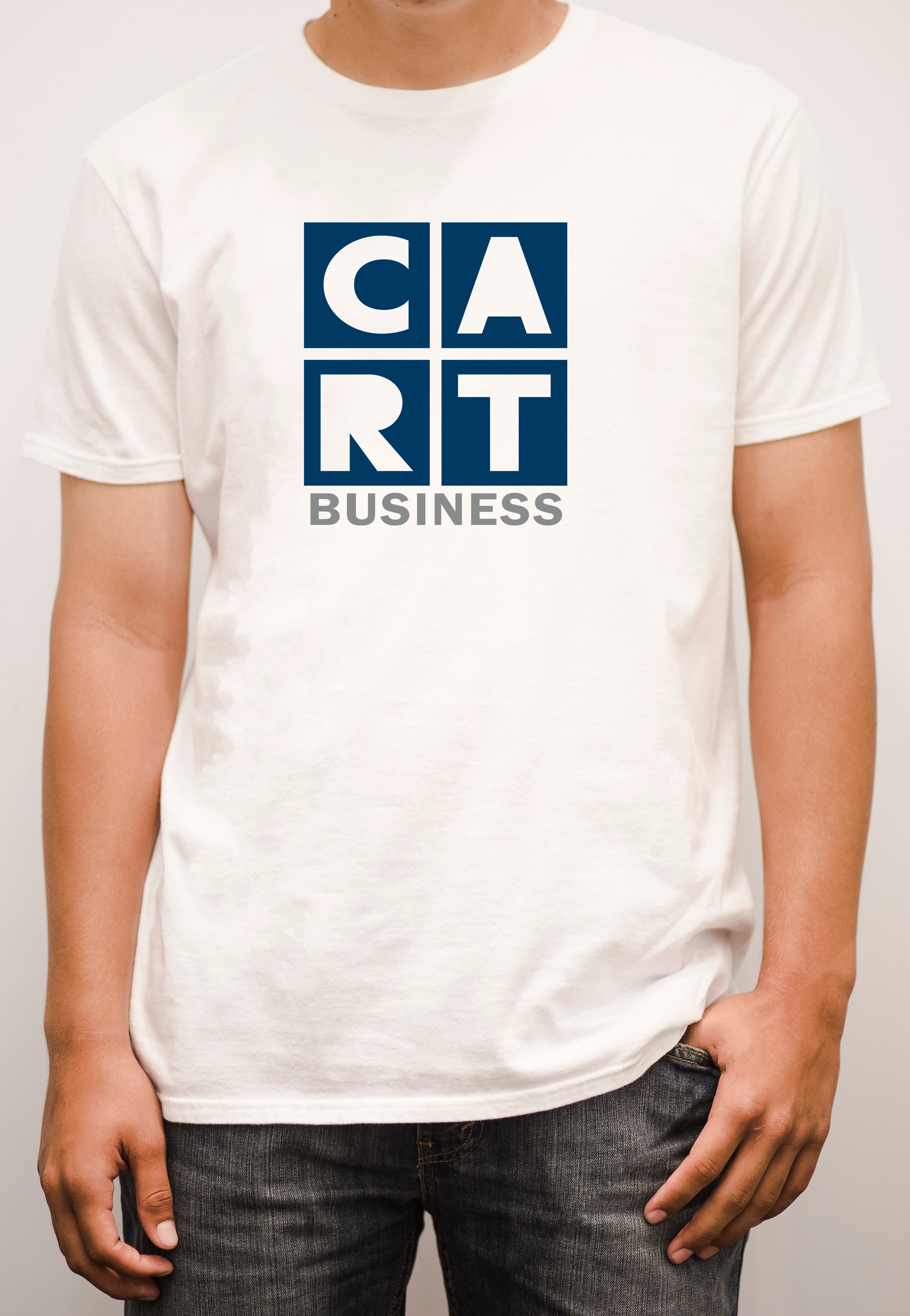 Short sleeve t-shirt - business grey/blue