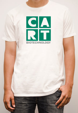 Short sleeve t-shirt - biotechnology grey/green logo