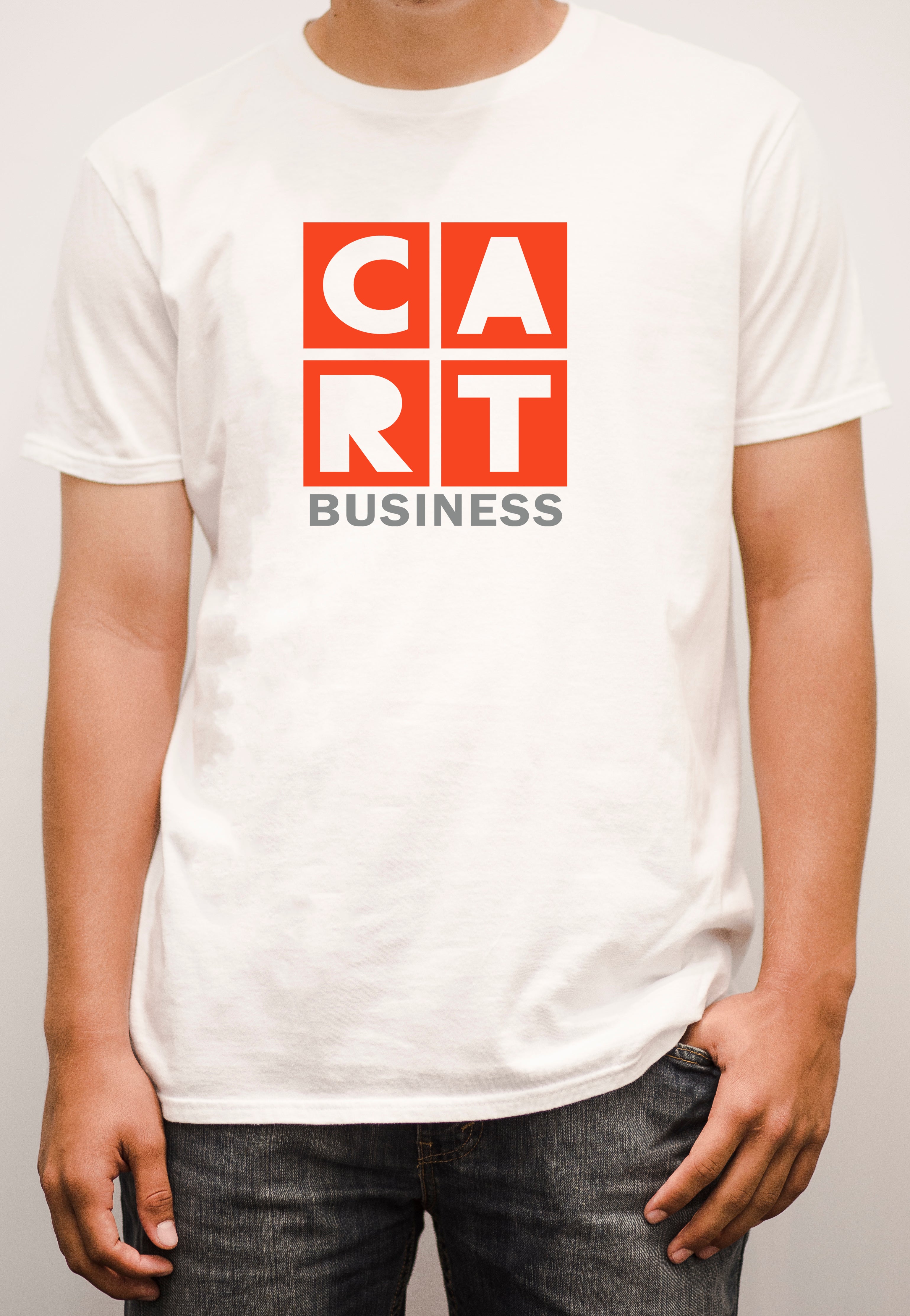 Short sleeve t-shirt - business grey/red