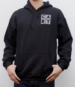 CART Hooded Sweatshirt - Chest Logo/Grey / Unisex Fit