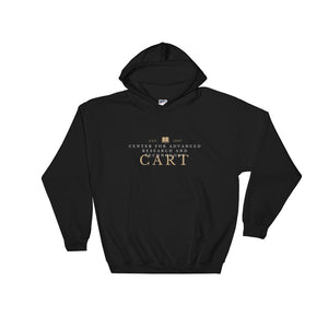CART Collegiate Hooded Sweatshirt - Black / Unisex Fit