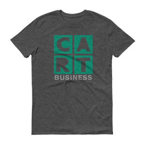 Short sleeve t-shirt - business grey/green