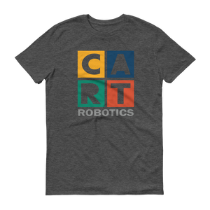 Short sleeve t-shirt - robotics grey/multicolor logo