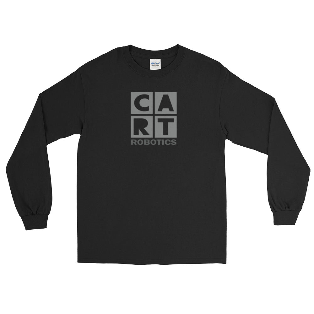 Long Sleeve T-Shirt (Unisex fit) - Robotics black/grey logo