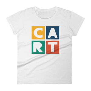 Women's short sleeve t-shirt - CART logo