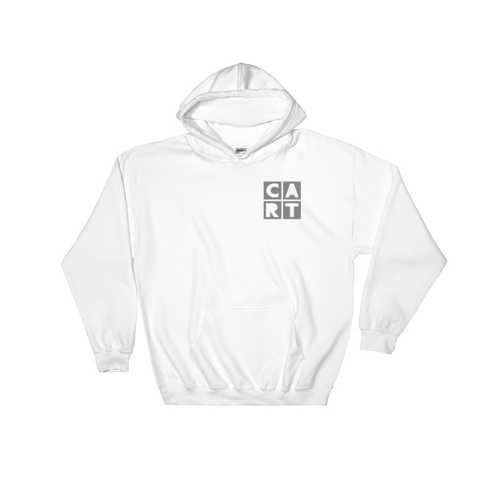 CART Hooded Sweatshirt - Chest Logo/Grey / Unisex Fit