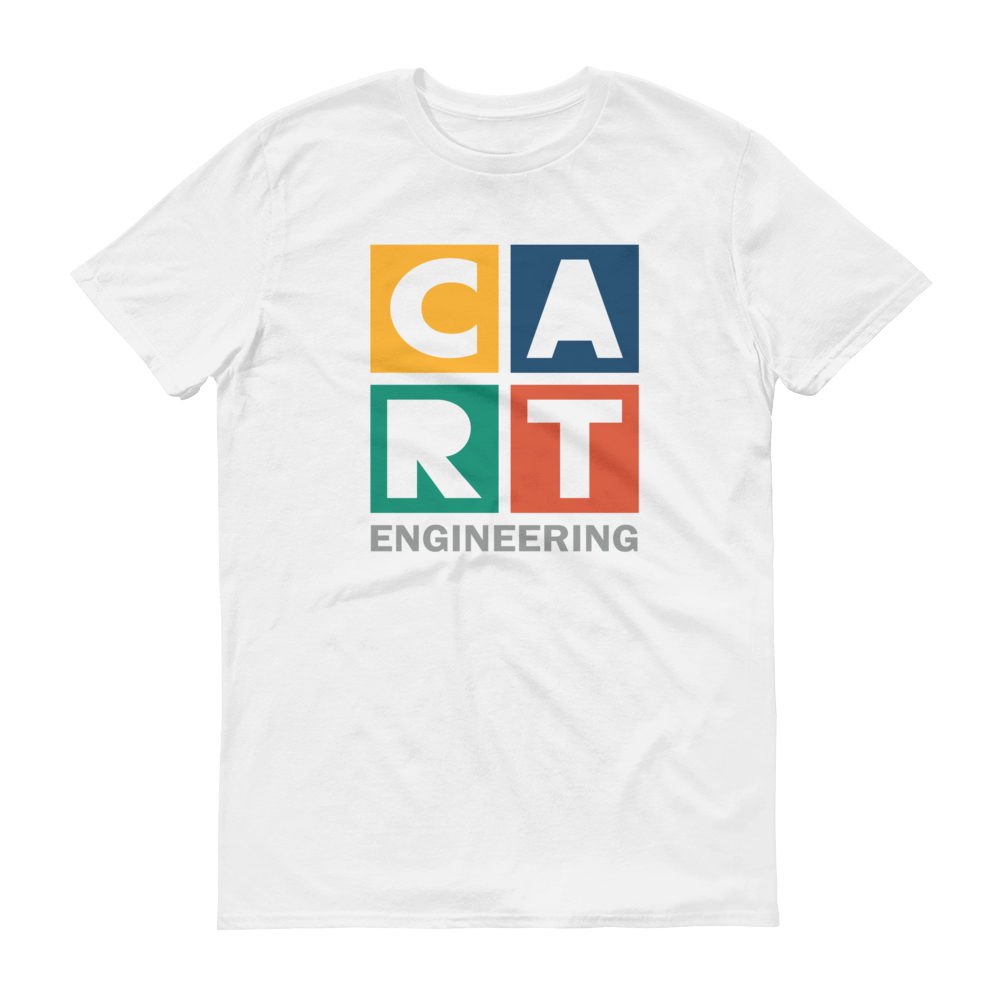 Short sleeve t-shirt - engineering grey/multicolor logo