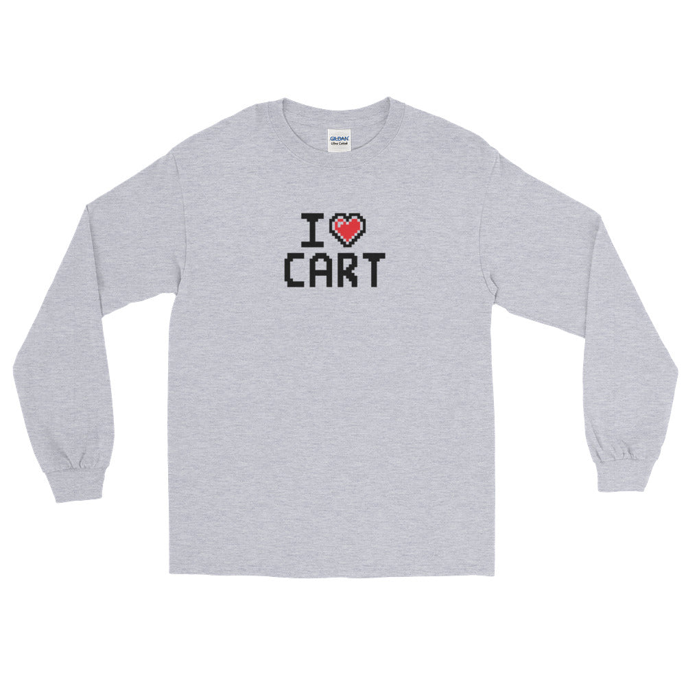 Pixel - I Love CART - Long Sleeve T-Shirt / Unisex Fit