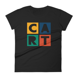 Women's short sleeve t-shirt - CART logo