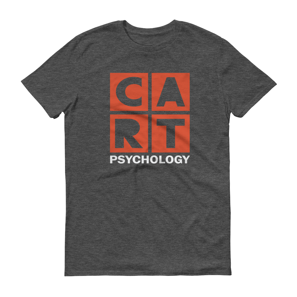 Short sleeve t-shirt - psychology white/red