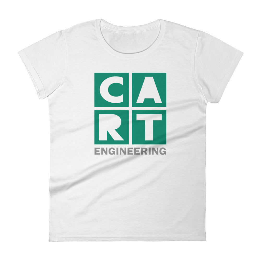 Women's short sleeve t-shirt - engineering grey/green