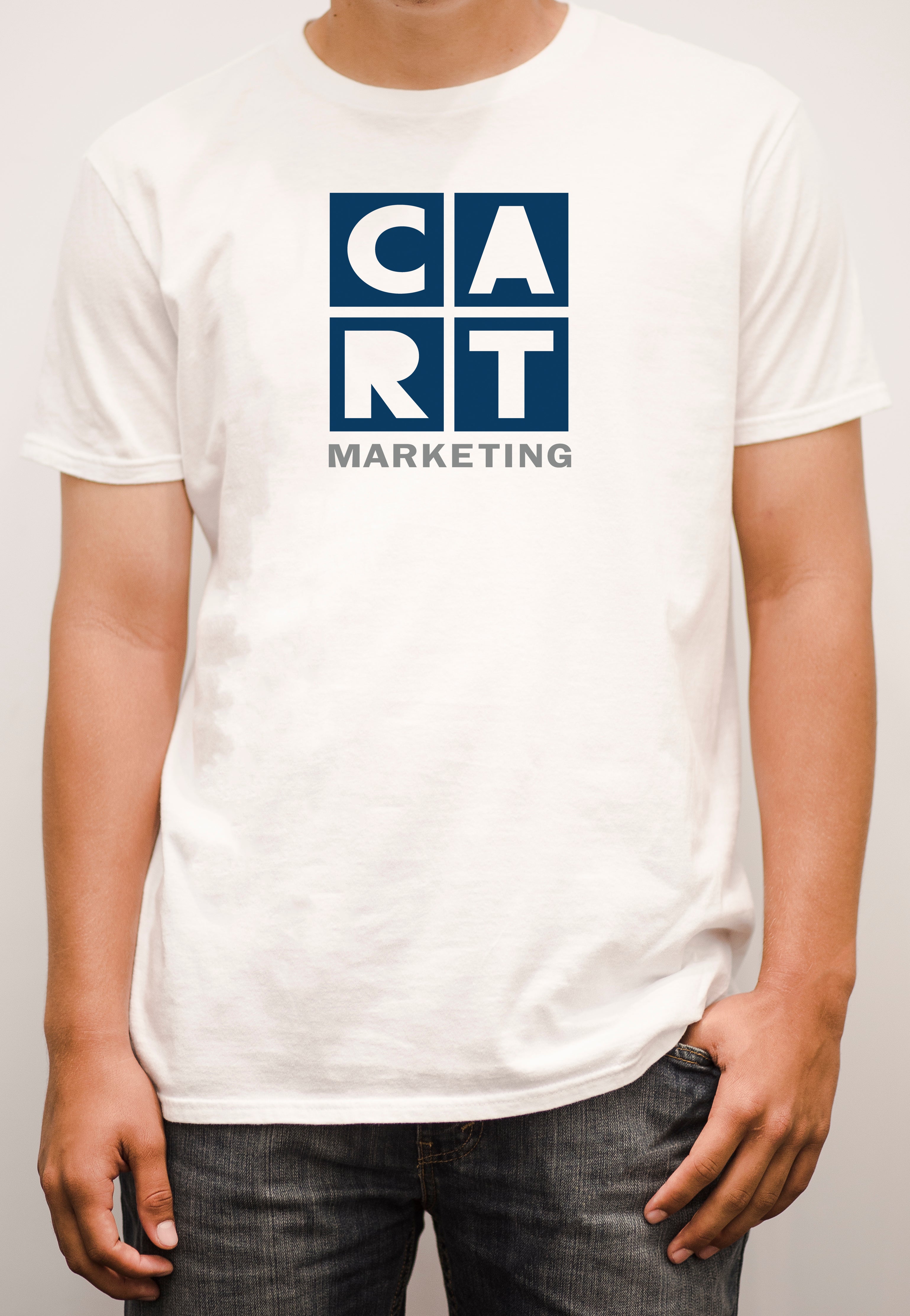 Short sleeve t-shirt - marketing grey/blue